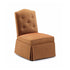 Bedroom Chair with Kick Pleat Valance
