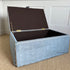 Storage Ottoman with Valance