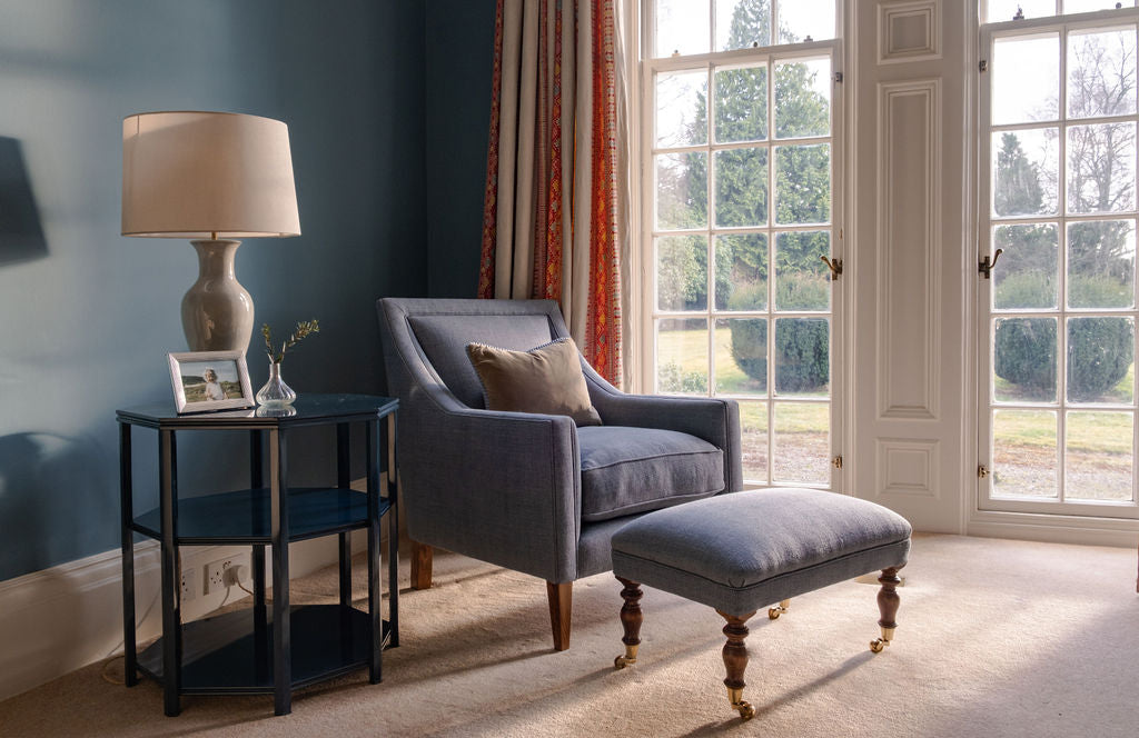 Custom-Made Footstools & Ottomans