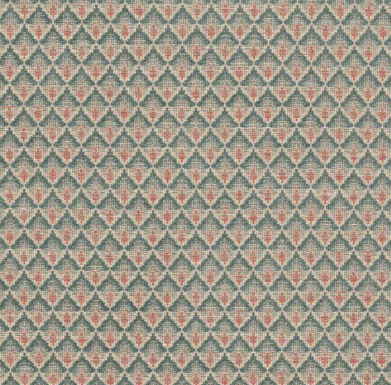 Modern Armchair in Small Scale Pattern