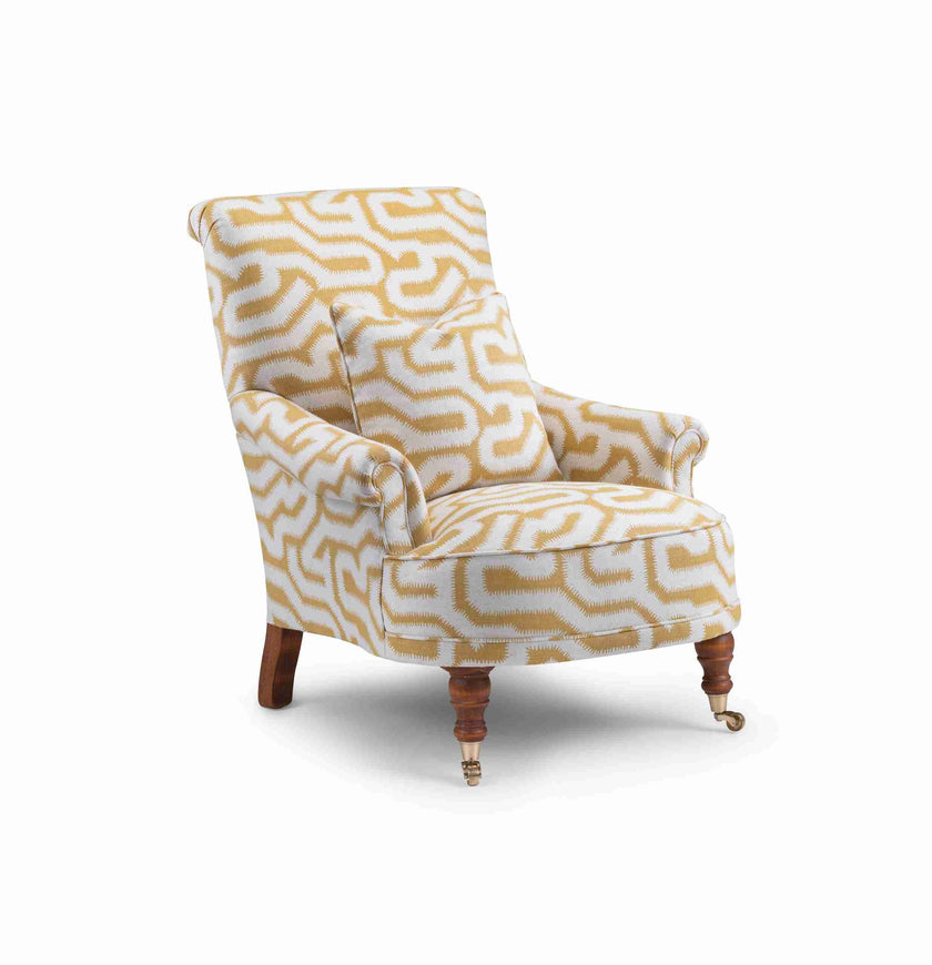 Fireside Chair with Plain Back