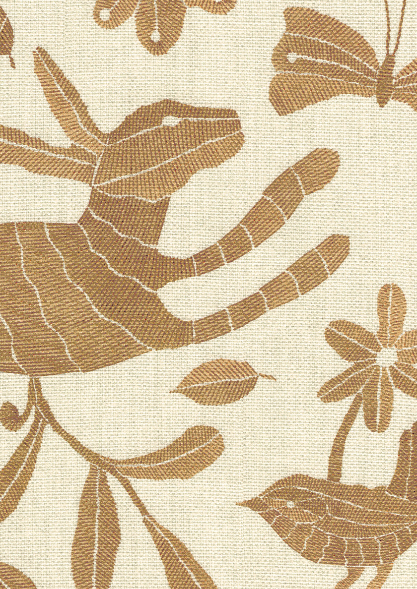 Scatter Cushion in Woodland Printed Linen