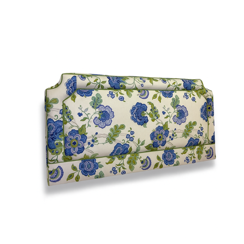 Kingsize Headboard in Floral Design