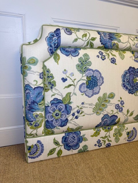 Kingsize Headboard in Floral Design