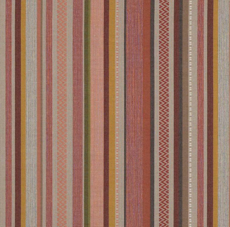 Comfortable Bar Stool in Striped Fabric