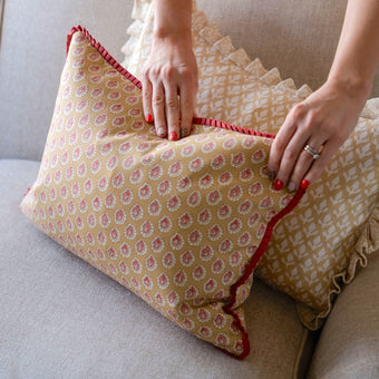 Scatter Cushion in Geometric Print