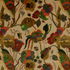 Drum Footstool in Patterned Velvet x 2