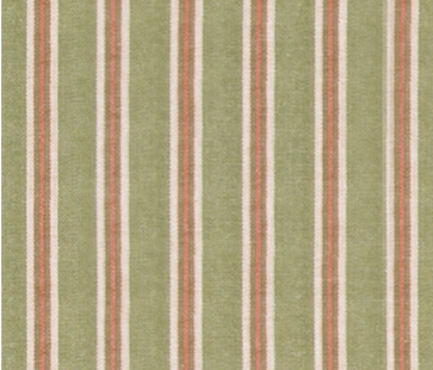 Scatter Cushion in Green Stripe