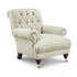 The Library Chair, in Textured Hopsack Weave