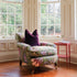 Large Traditional Armchair in Bold Floral Print