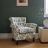 The Emelia, Occasional Chair in Damask Style Print