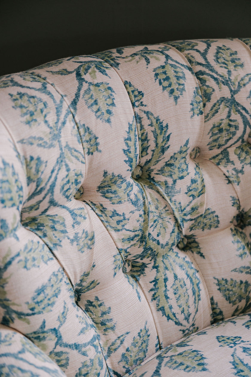 The Emelia, Occasional Chair in Damask Style Print