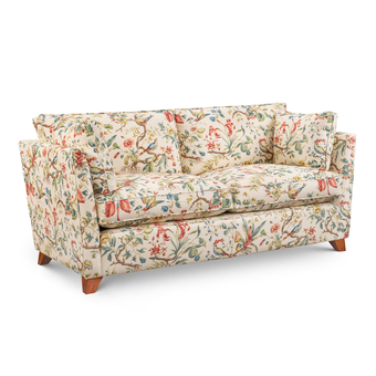 The Oxford Sofa, 2.5-seater in a Floral Cotton pattern
